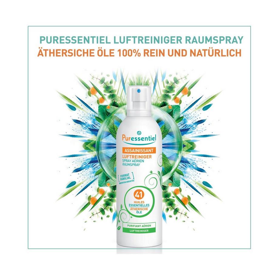 Puressentiel  RAUMSPRAY 41 AETH.OELE Luftreiniger Raumspray Mit 41 ätherischen Ölen 