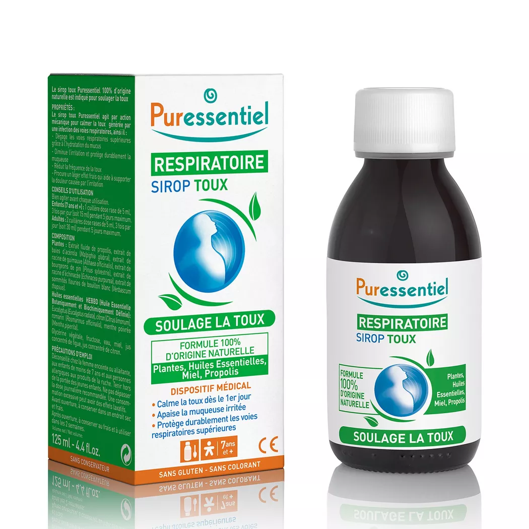 Puressentiel - Atemwege Hustensirup, 125 ml