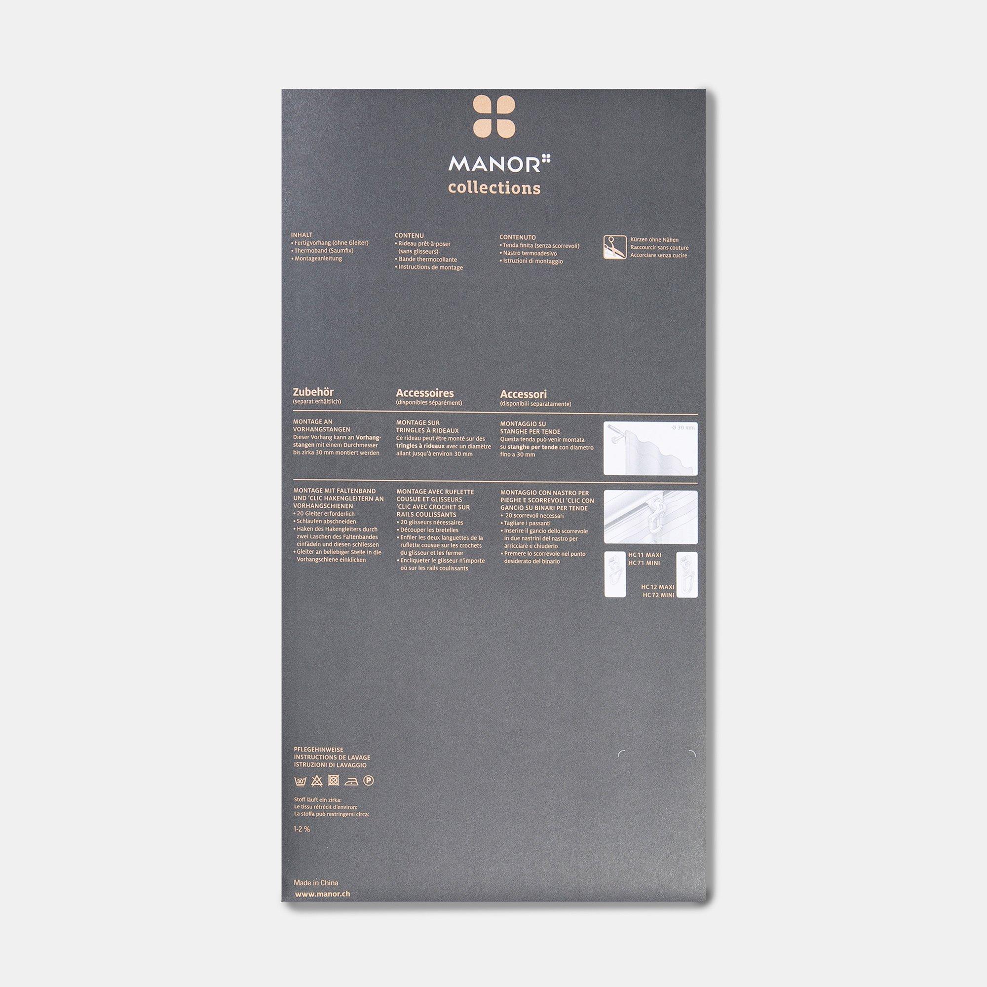 Manor Fertigvorhang Zoe 