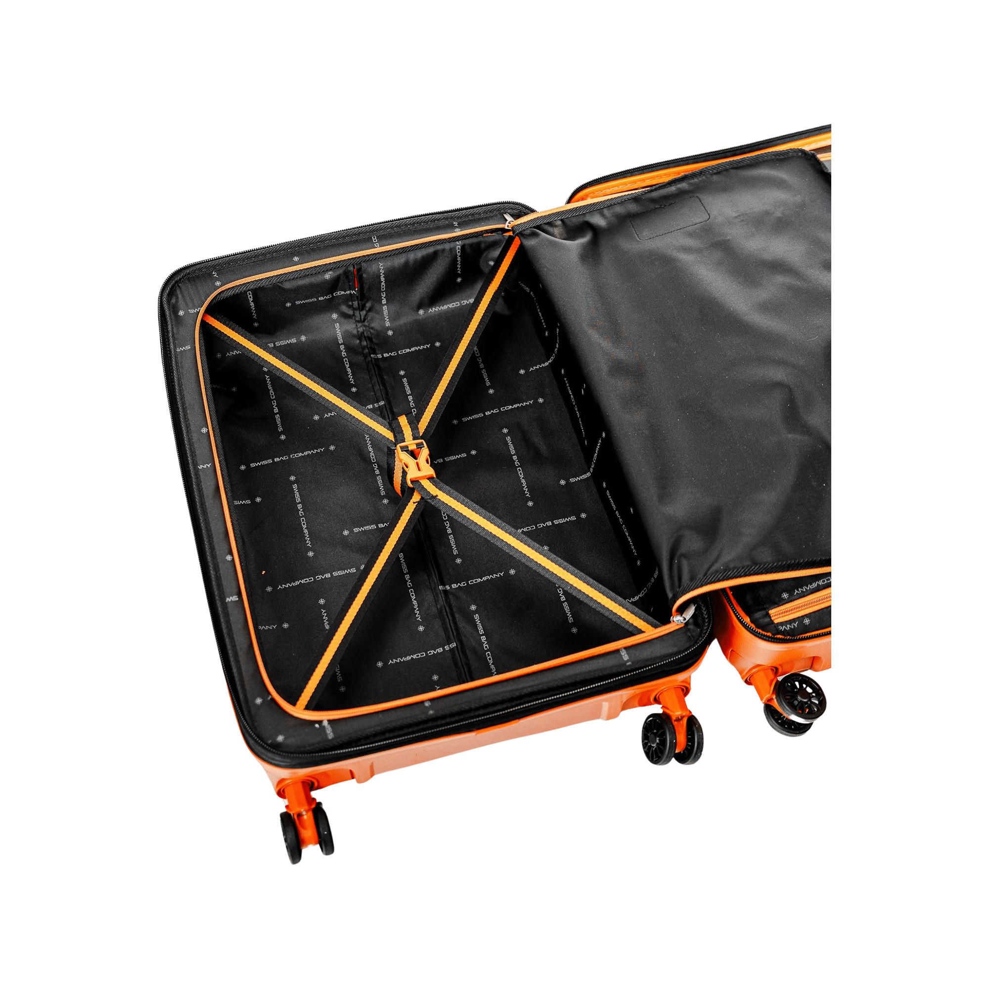 SWISS BAG COMPANY 65.0cm, Valigia rigida Spinner Tourist 