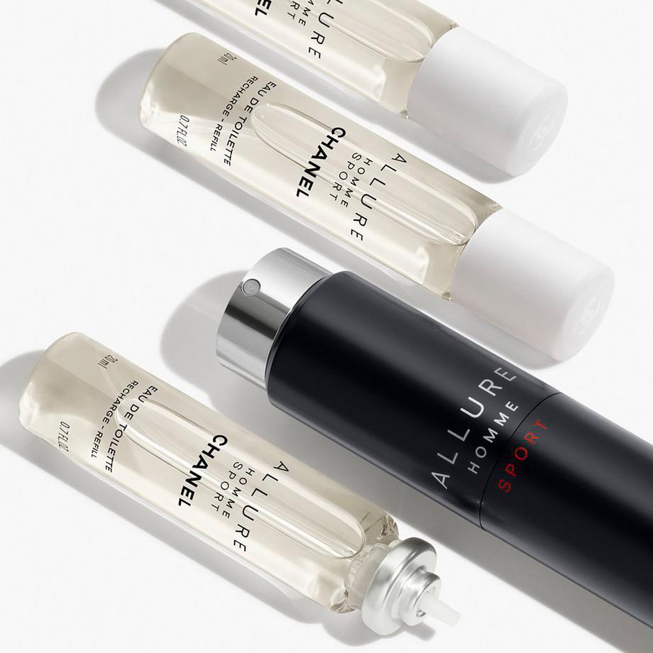 CHANEL ALLURE HOMME SPORT ⁠ TWIST AND SPRAY NACHFÜLLBARER FLAKON – EAU DE TOILETTE 