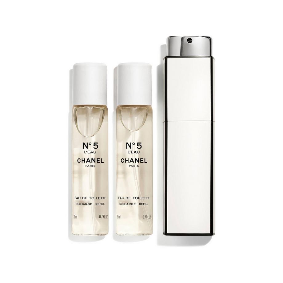 CHANEL N°5 L'EAU TWIST AND SPRAY NACHFÜLLBARER FLAKON – EAU DE TOILETTE 