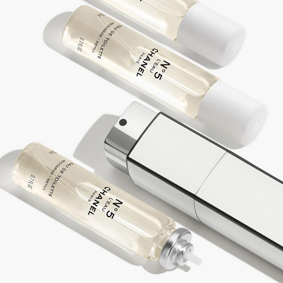 CHANEL N°5 L'EAU TWIST AND SPRAY NACHFÜLLBARER FLAKON – EAU DE TOILETTE 