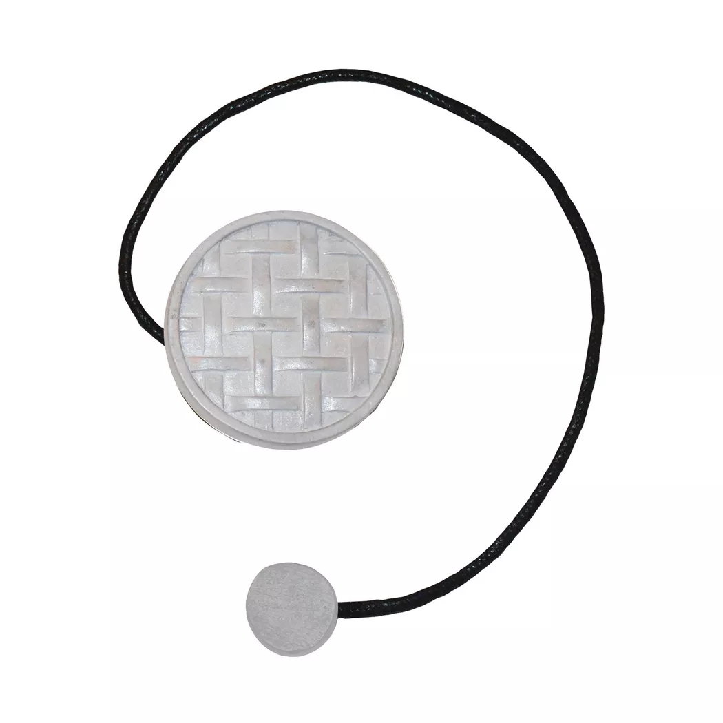 Gerster Collection Raffhalter Magnet Round/Pyramid White
