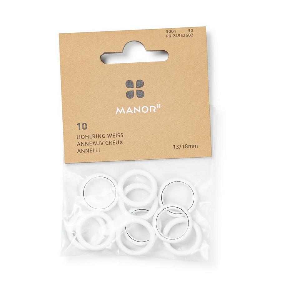 Manor cavi in plastica 13mm Anello 