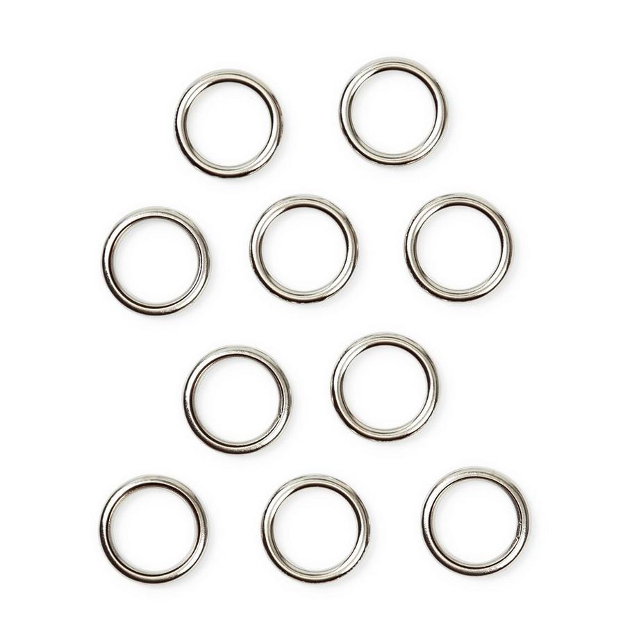 Manor SB Anelli cavi in metallo 13mm Anello 