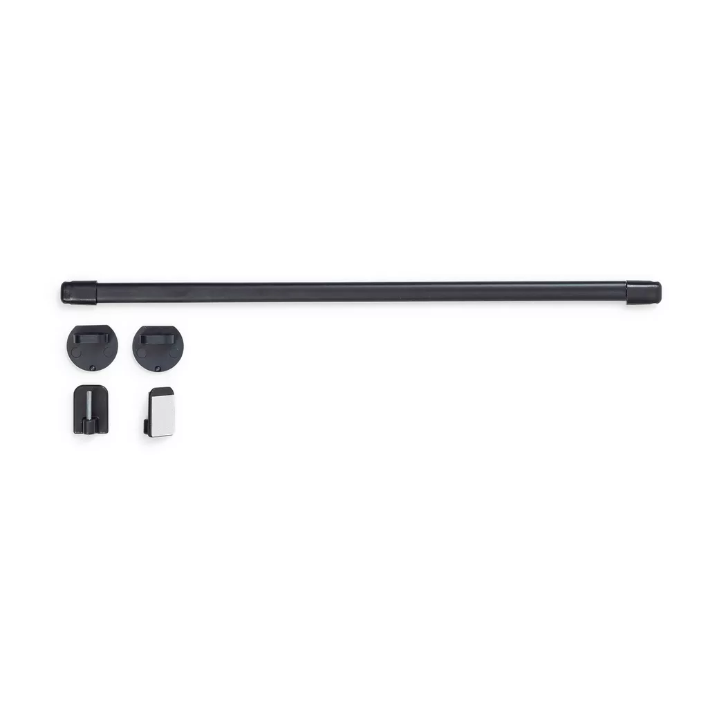 Manor -  Vitragenstange Set plus anthra., 30-50cm, Anthrazit