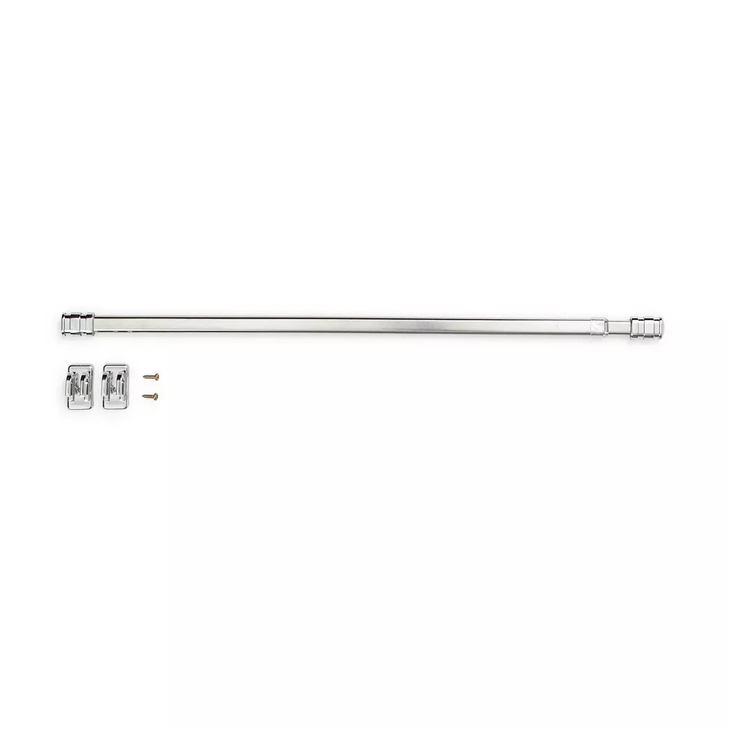 Manor -  Vitragenstange Business Set chrome, 40-60 cm, Chrom