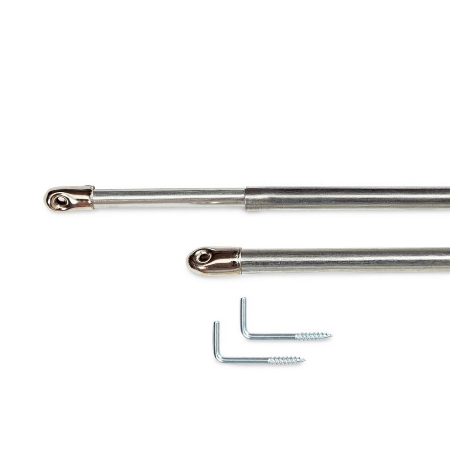 Home Asta per tendine nichel rotondo 