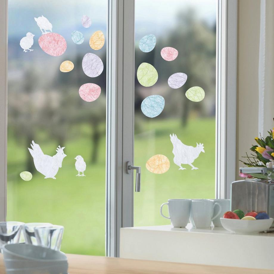 Creation Baumann Easter Décoration fenêtres Gecko in the Box 