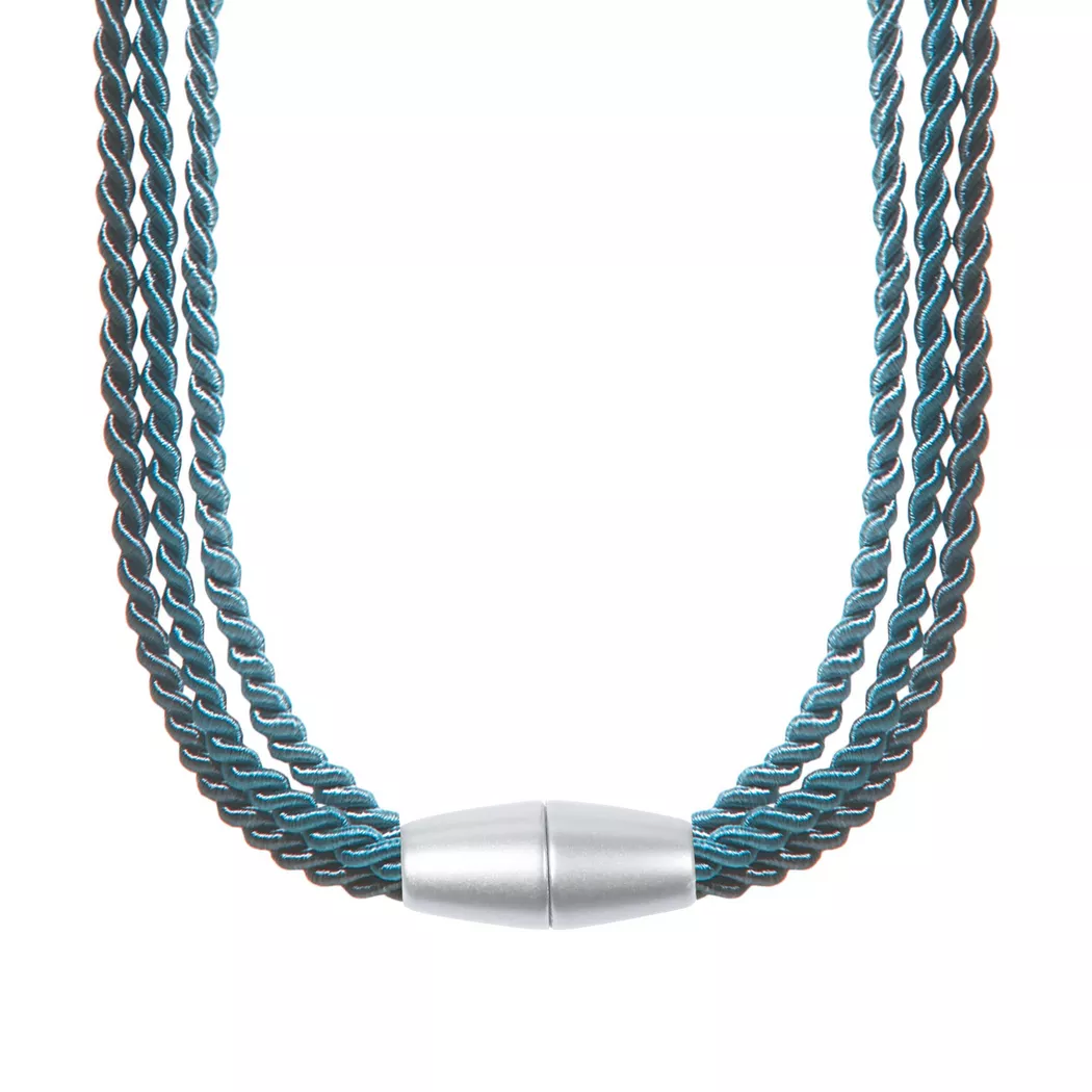 Gerster Collection - Raffhalter mit Magnetverschluss, Blau