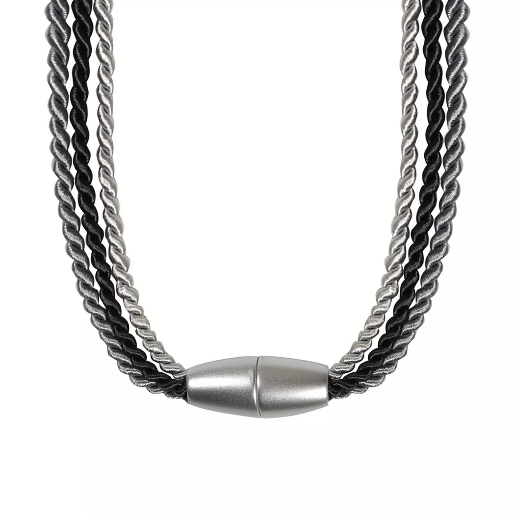 Gerster Collection - Raffhalter mit Magnetverschluss, Anthrazit