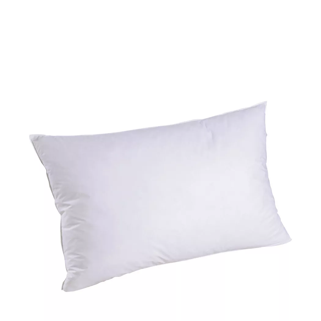 DOR - Mittelfestes 3-Kammer-Daunen/Federkissen, Mittelfestes 3-Kammer Daunen Federkissen, 50 x 70 cm, Weiss