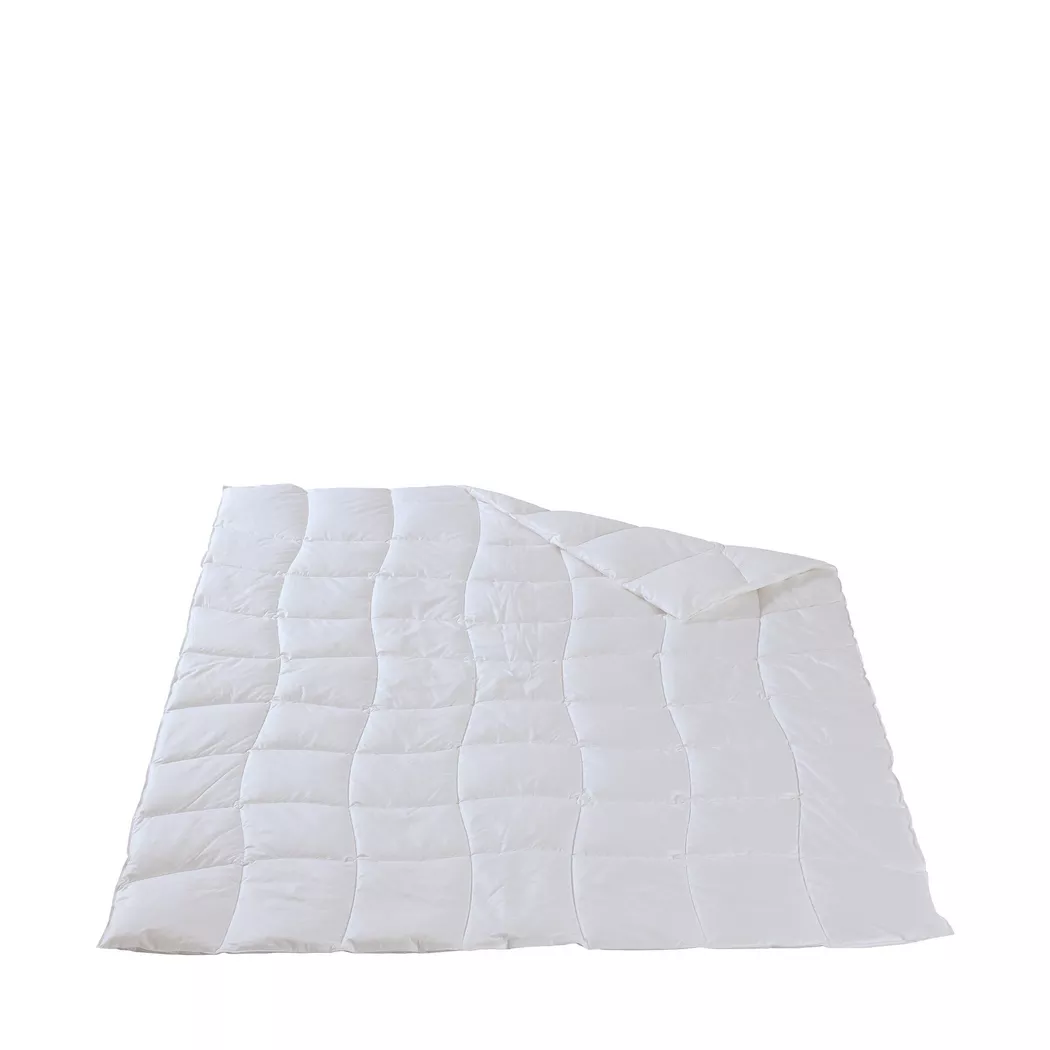 DOR - Leichtes Ganzjahres-Daunenduvet, Clima Leichtes Ganzjahres-Daunenduvet, 160 x 210 cm, Weiss