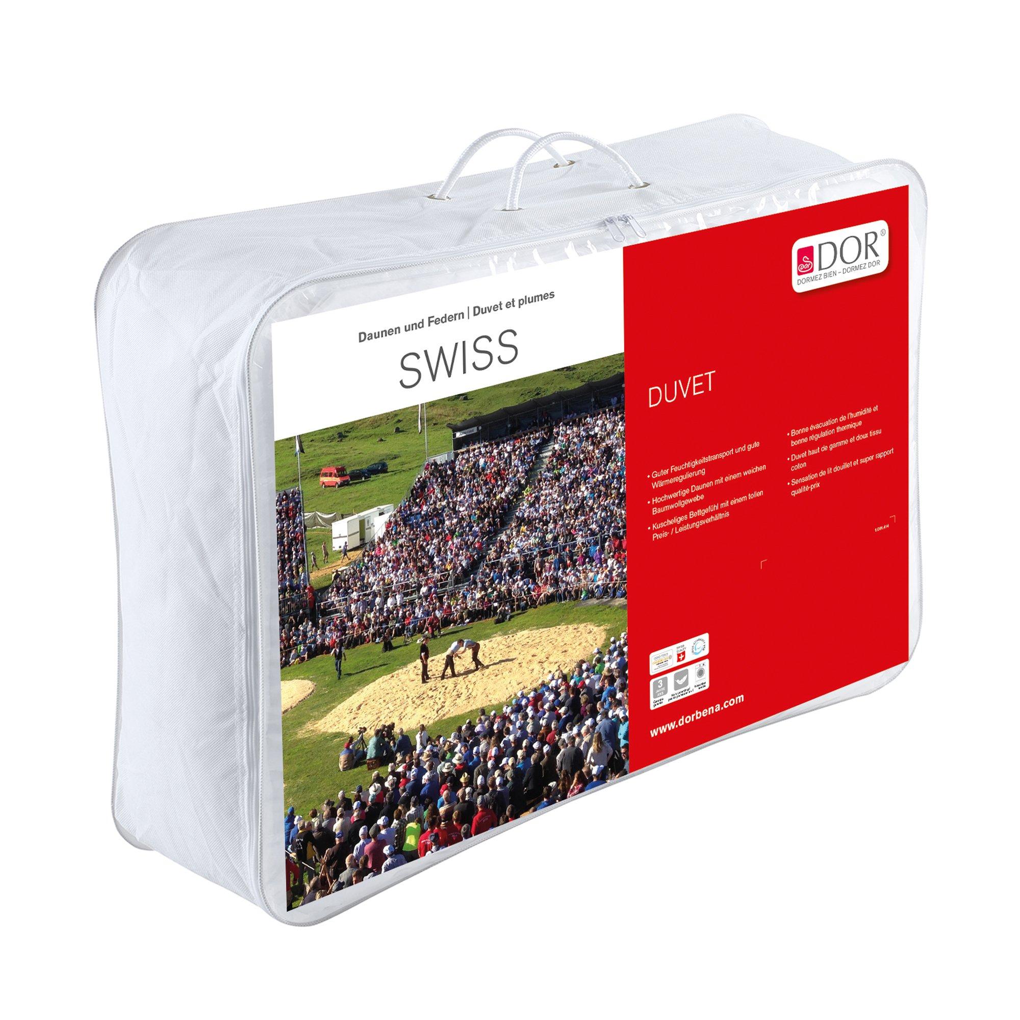 DOR Duvet en plumes toute année Swiss 