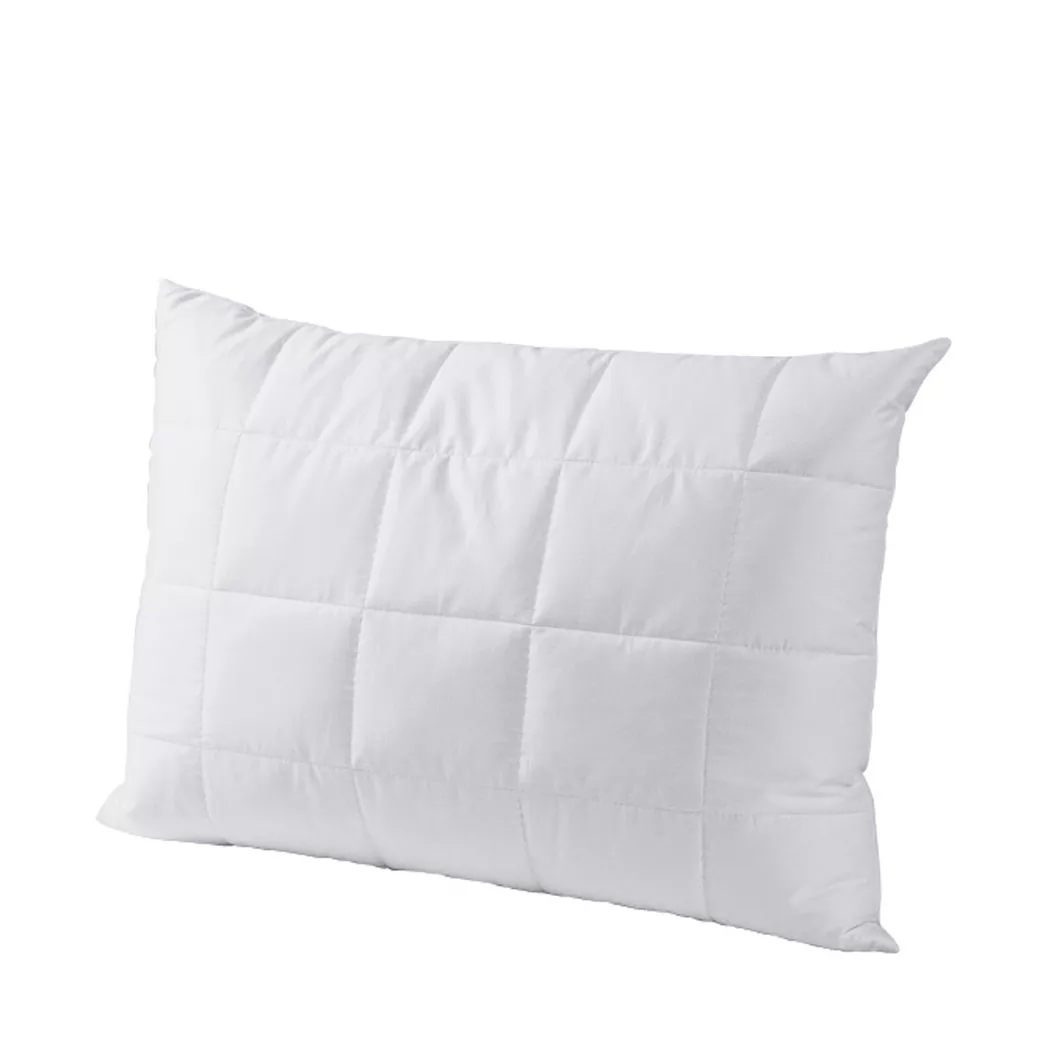 DOR - Anpassbares Kopfkissen, Wash-Cashmere Anpassbares Kopfkissen, 65 x 100 cm, Weiss