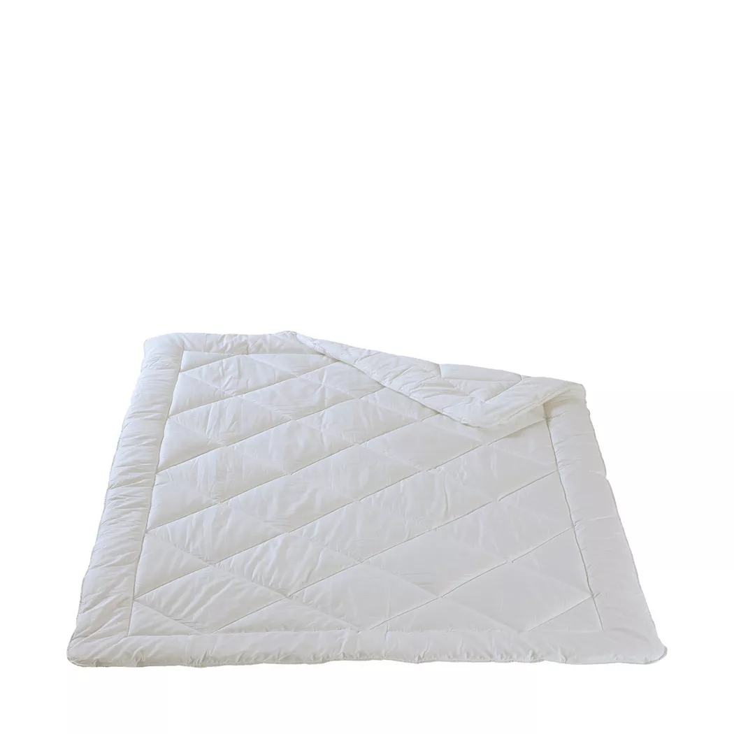 DOR - Leichtes Ganzjahres-Duvet, Wash-Wool Leichtes Ganzjahres-Duvet, 160 x 210 cm, Weiss