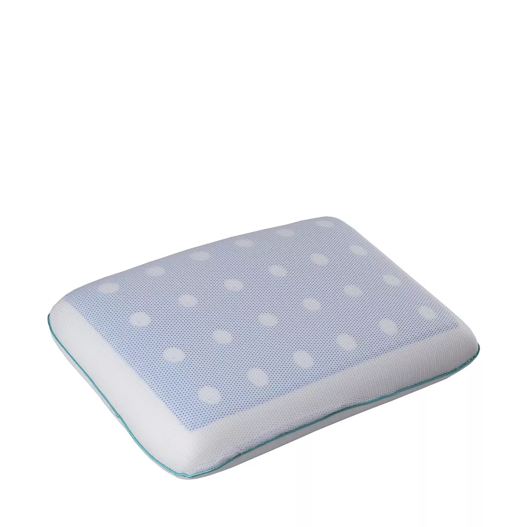 DOR - Mittelfestes Kopfkissen, Elastic-Gel Mittelfestes Kopfkissen, 39 x 59 x 11 cm, Grau