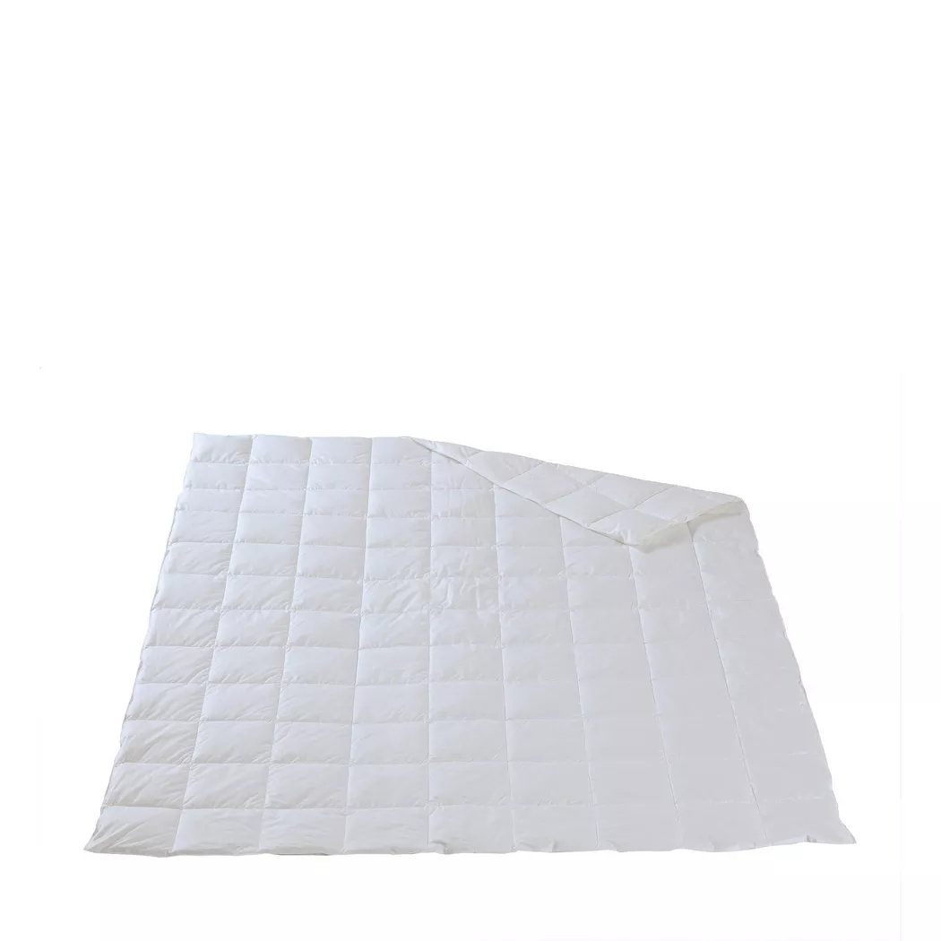 DOR - Ganzjahres-Daunenduvet, Perfetto Ganzjahres Daunenduvet, 160 x 210 cm, Weiss