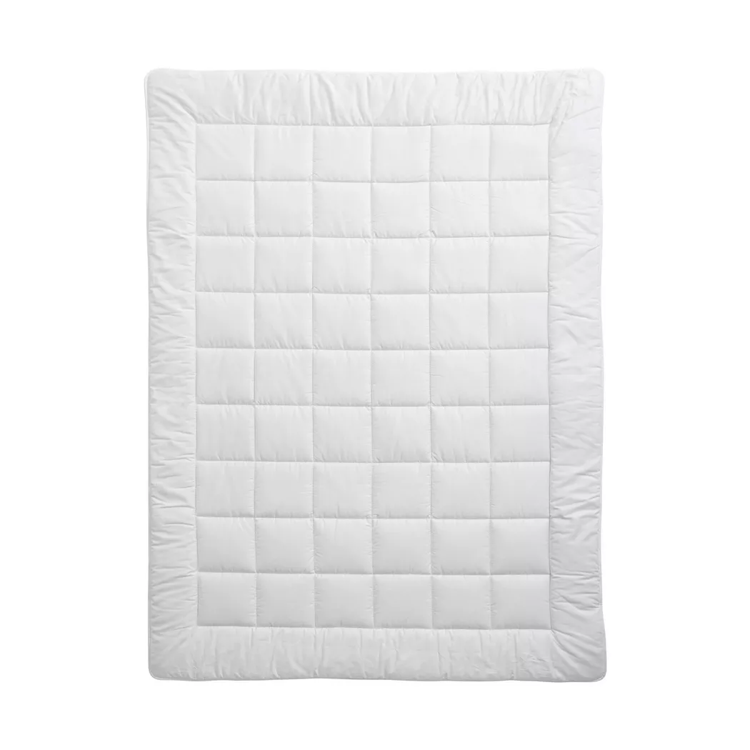 Billerbeck - Leichtes Ganzjahres-Duvet, Meisterklasse Uno Leichtes Ganzjahres-Duvet, 240 x 240 CM, Weiss