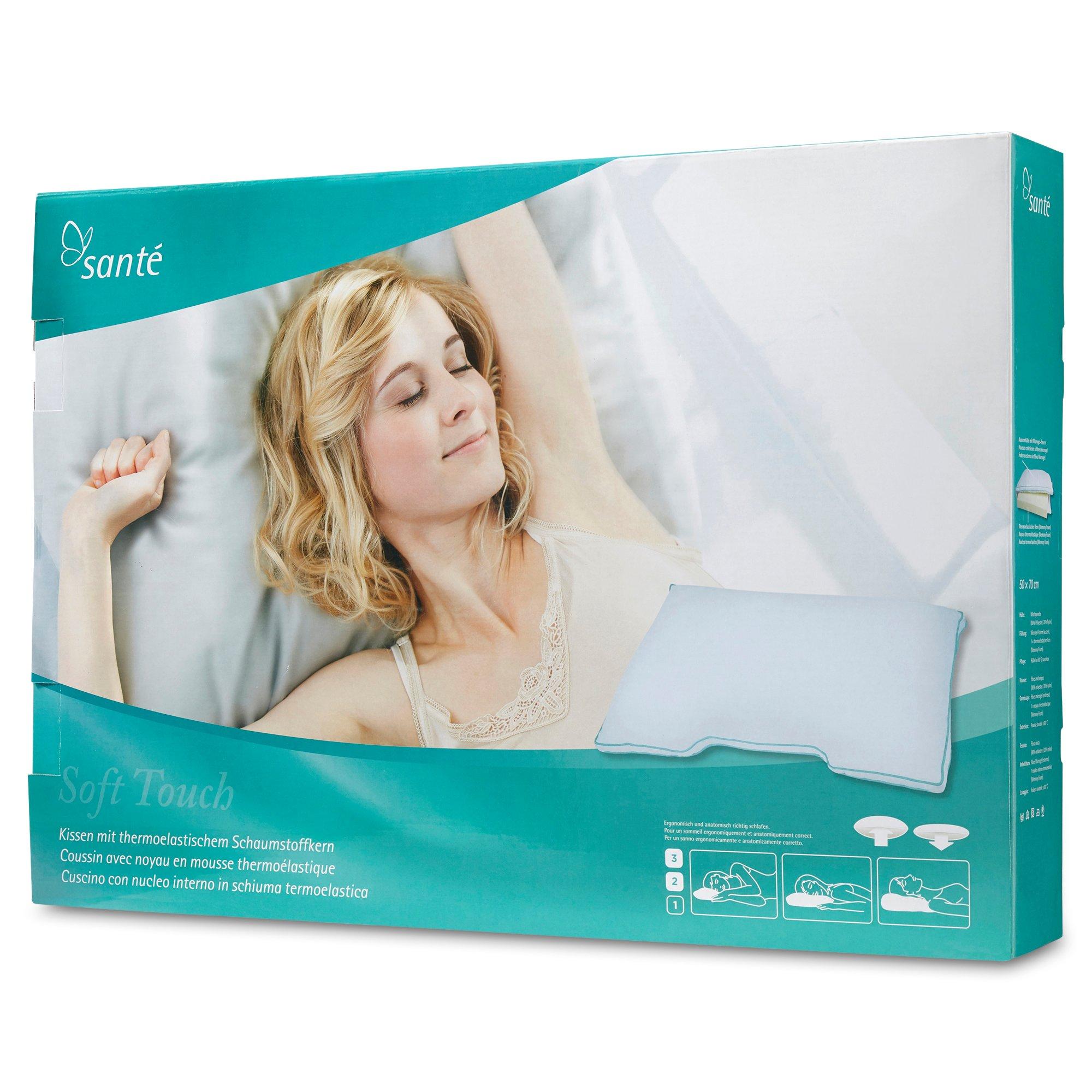 sante Coussin Soft Touch noyau thermoélastique  