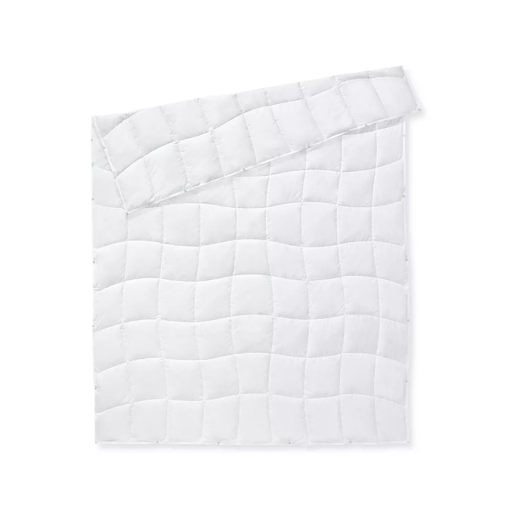 Manor - 4-Saison-Doppel-Daunenduvet, Classic 4-Saison Doppel-Daunenduvet, 160 x 210 cm, Weiss