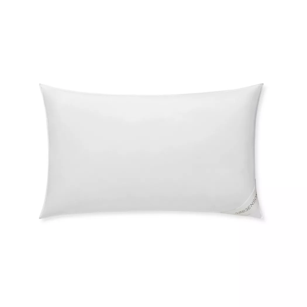 Manor - Anpassbares Daunen-/Federkopfkissen, Classic Anpassbares Daunen Feder Kopfkissen, 65 x 100 cm, Weiss