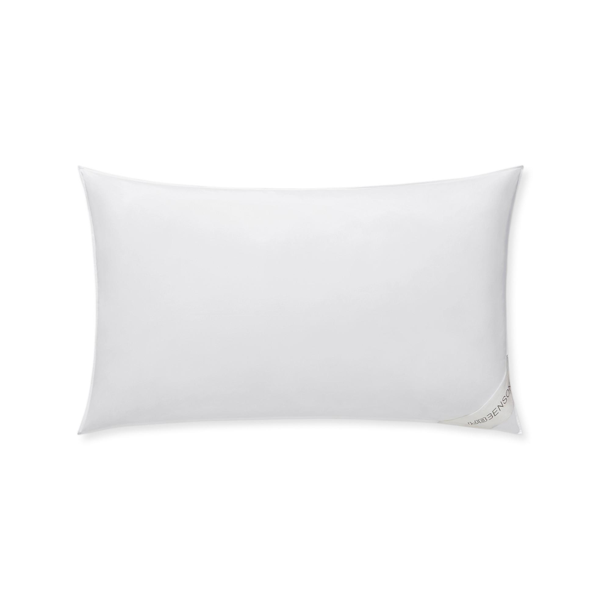 Oreiller 60x60 Cm Lot De 2 - 3 Chambres, 90% Duvet Extérieur, Soutien Moyen, Coton Bio, Oeko-TEX