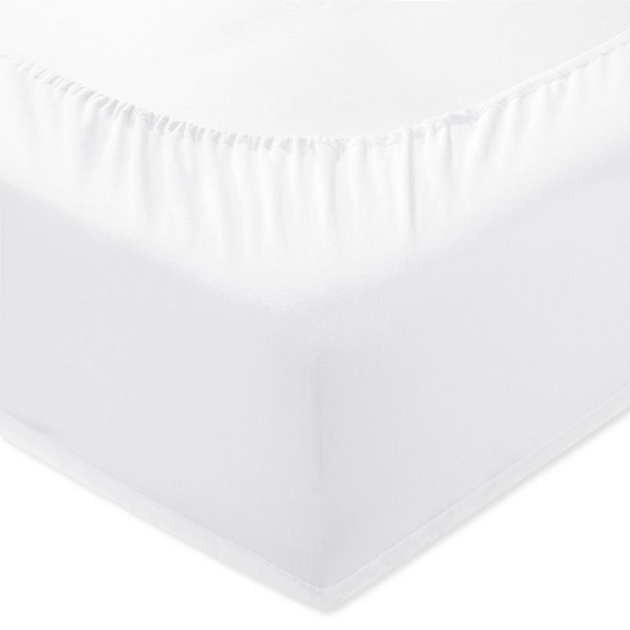 Manor Coprimaterasso di piume bordi di jersey Classic 