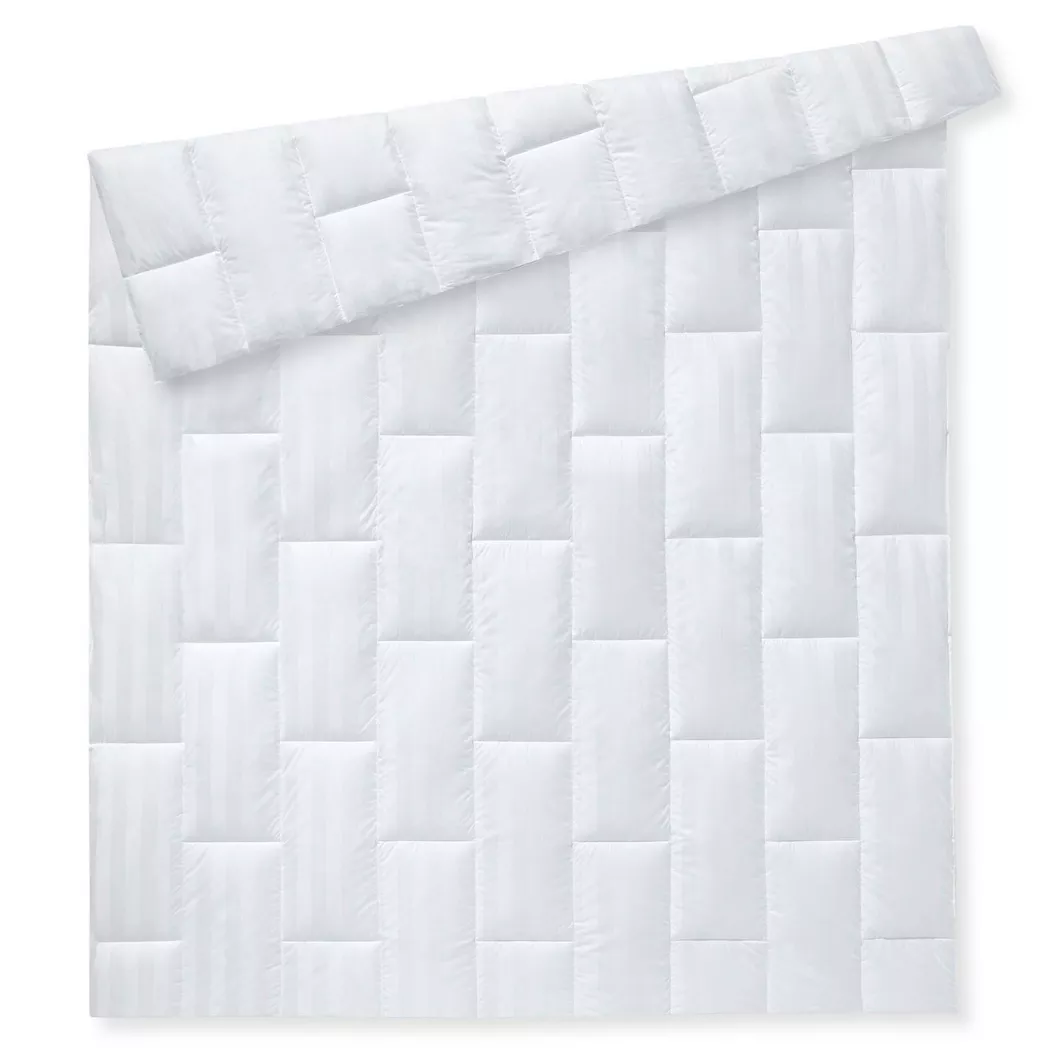 Manor - Leichtes Ganzjahres-Daunenduvet, Premium Leichtes Ganzjahres-Daunenduvet, 200 x 210 cm, Weiss