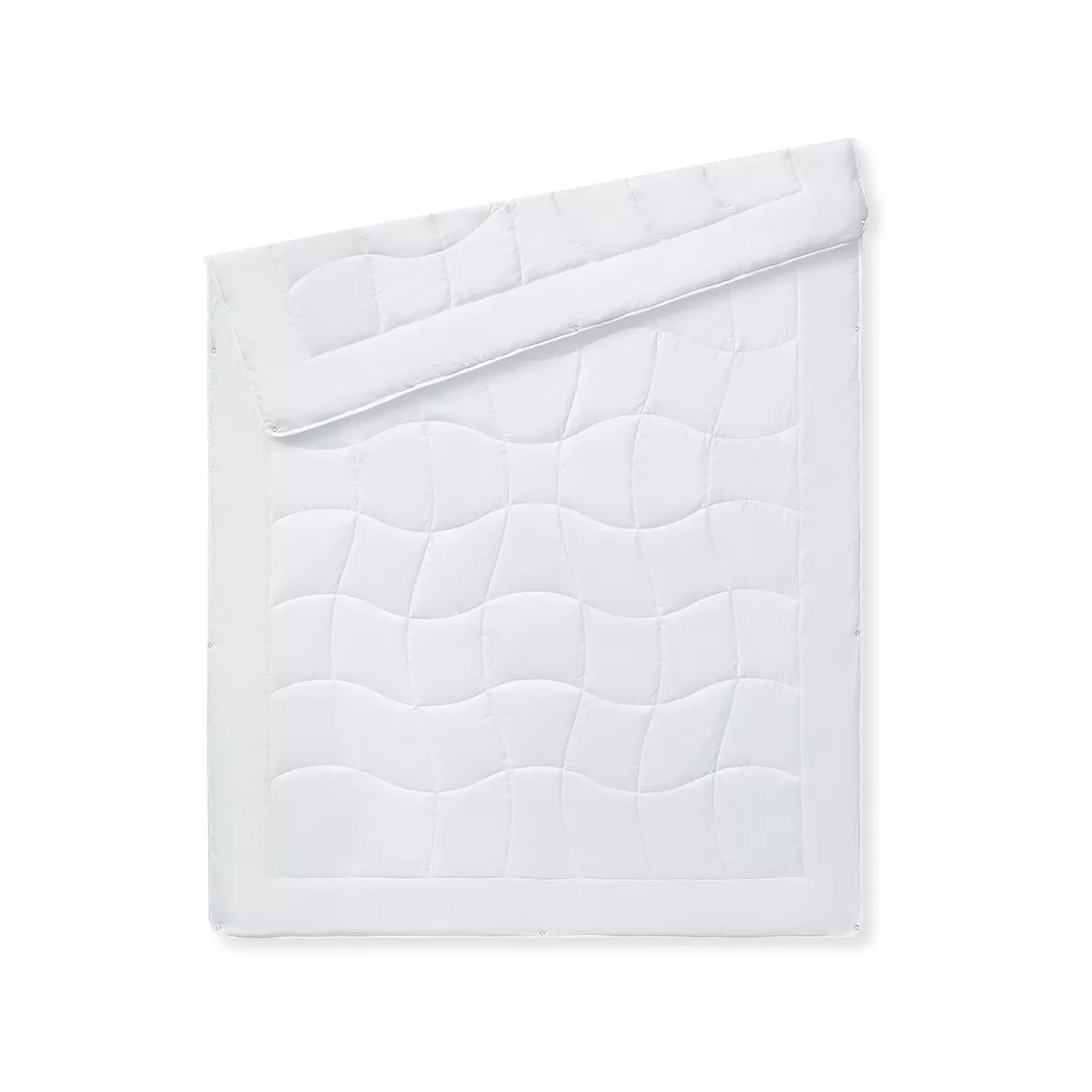 Manor - 4-Saison-Doppel-Synthetikduvet, Classic 4-Saison Doppel-Synthetikduvet, 200 x 210 cm, Weiss