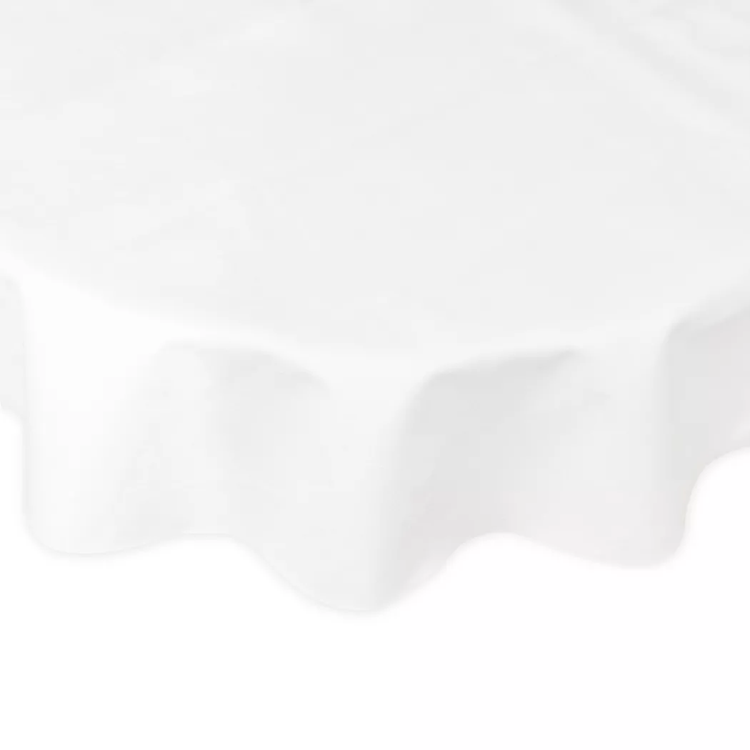 Manor - Tischmolton, 140 cm, Weiss