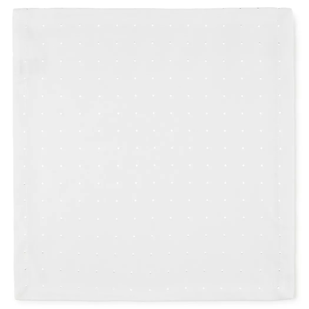 Manor - Stoffserviette, 40 x 40 cm, Weiss