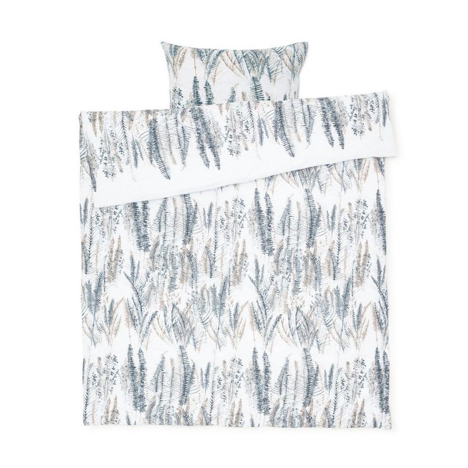 ZUCCHI Ferns V.G6 Grigio Federa del cuscino  