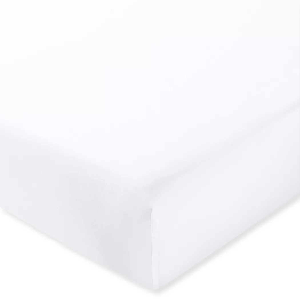 Manor - Fixleintuch, Sateen Luxe Fixleintuch, 100 x 200 x 23 cm, Weiss