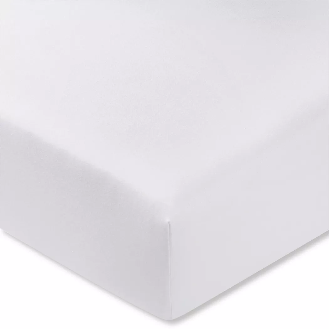 Manor - Fixleintuch, Jersey Deluxe Fixleintuch, 120-130 x 200 x 22, Hellgrau
