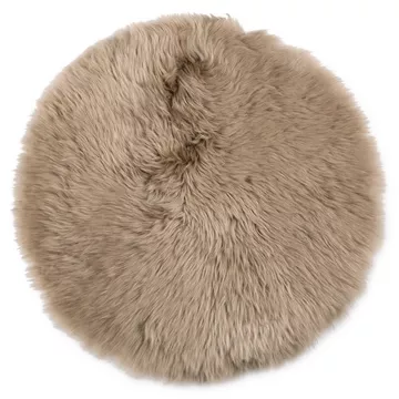 Cuscino per sedia di pelle di pecora