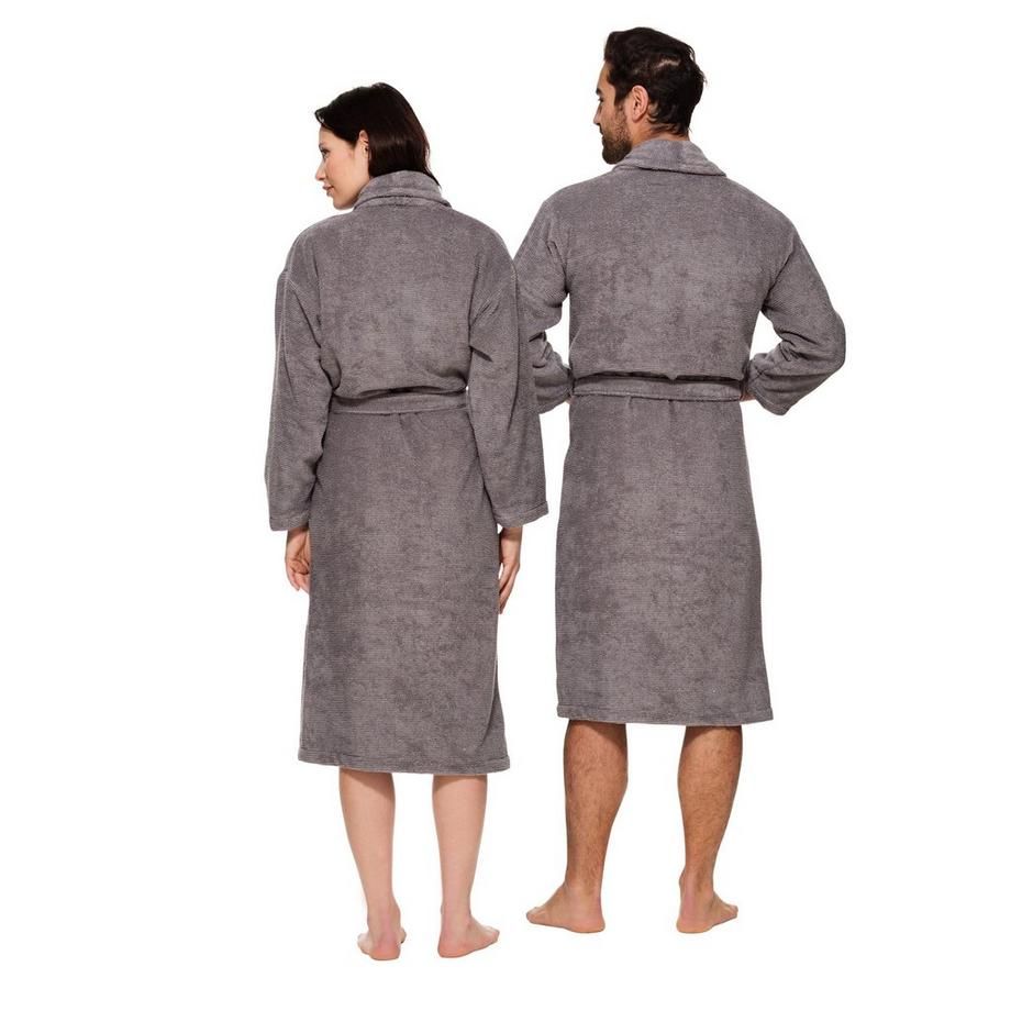 Manor Color Langer Bademantel 