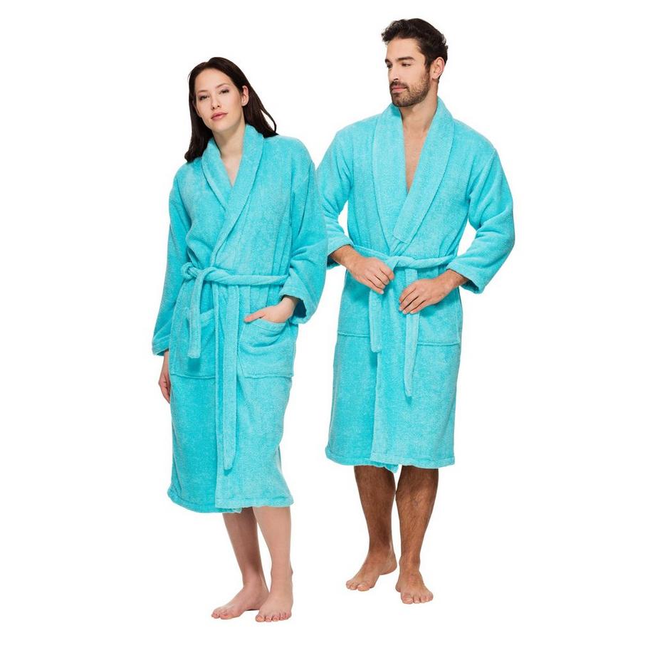 Manor Color Langer Bademantel 