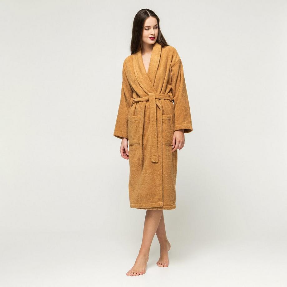 Manor Color Langer Bademantel 