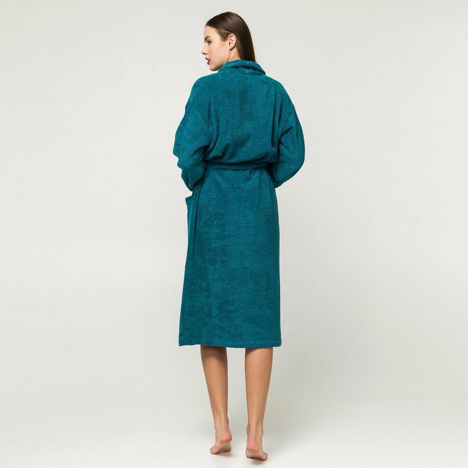 Manor Color Langer Bademantel 