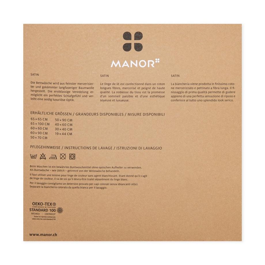 Manor Sateen Luxe Nackenrollenbezug  