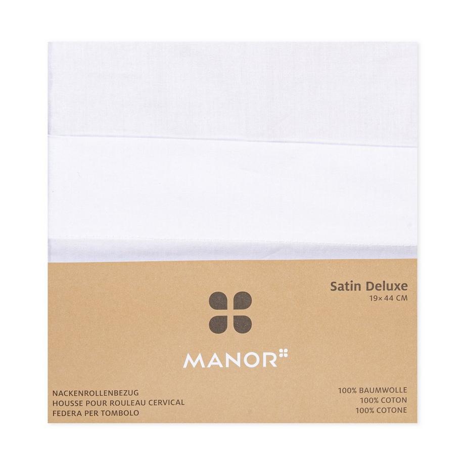 Manor Sateen Luxe Housse de traversin  