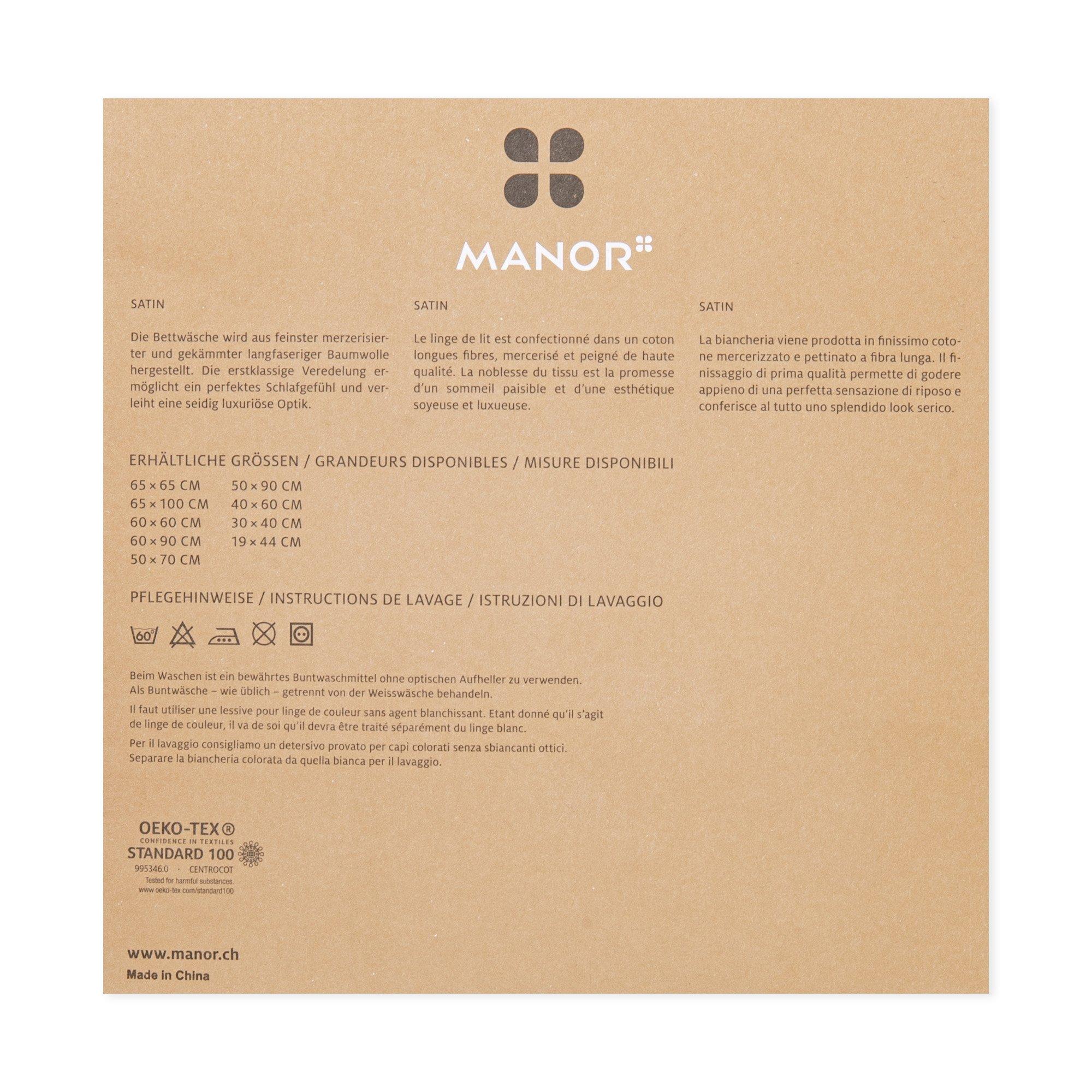 Manor Sateen Luxe Nackenrollenbezug  