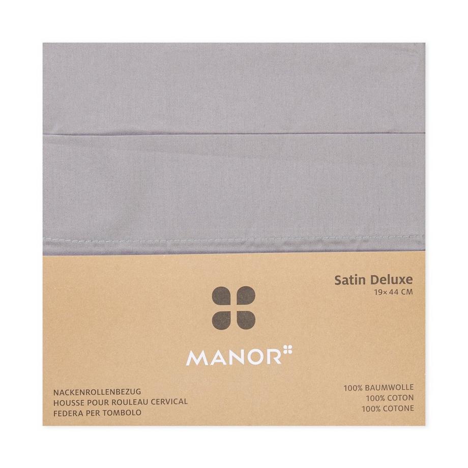 Manor Sateen Luxe Housse de traversin  