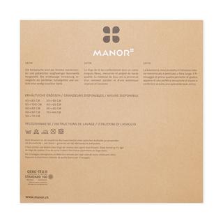 Manor Sateen Luxe Housse de traversin  