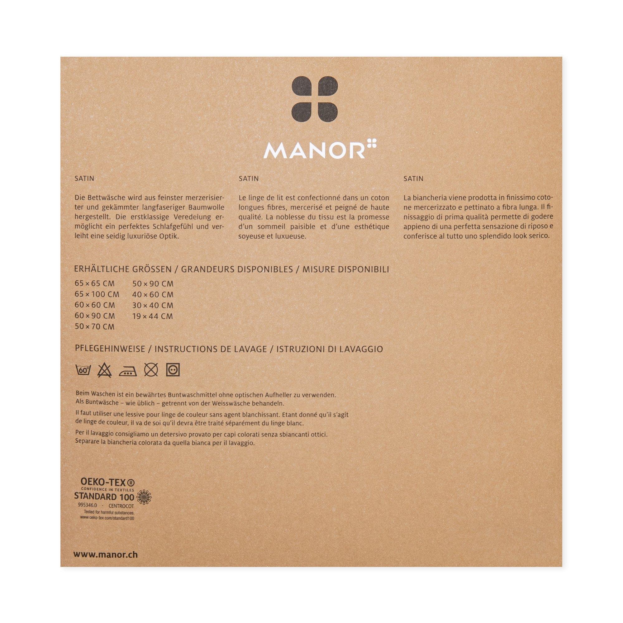 Manor Sateen Luxe Nackenrollenbezug  
