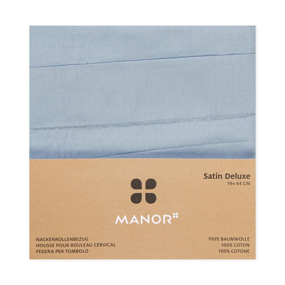 Manor Sateen Luxe Housse de traversin  
