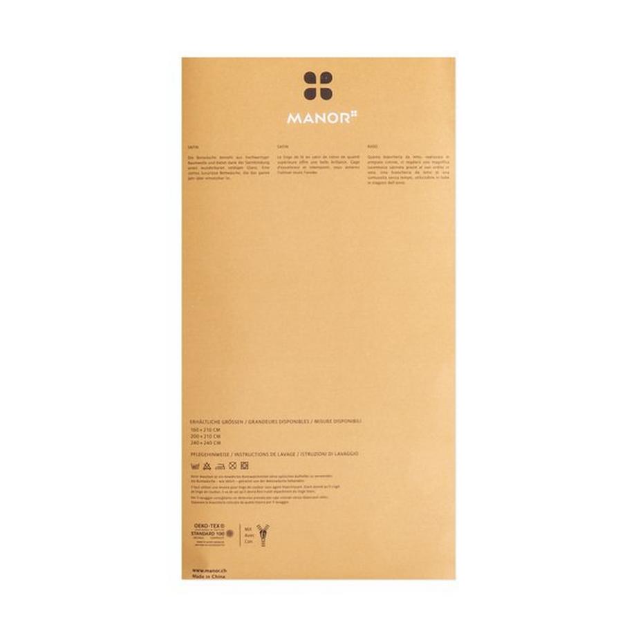 Manor Sateen Luxe Housse de couette  
