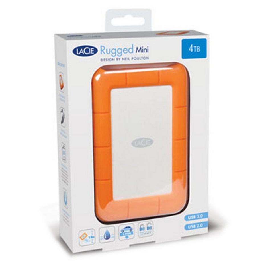 LACIE Rugged Mini Externe Festplatte USB 3.0 